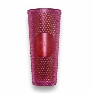 Starbucks Hot Pink Bedazzled 24oz Tumbler with Straw
